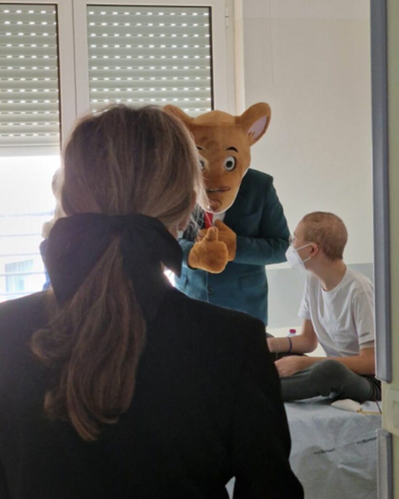 Fondazione Geronimo Stilton, un incontro con i giovani in ospedale